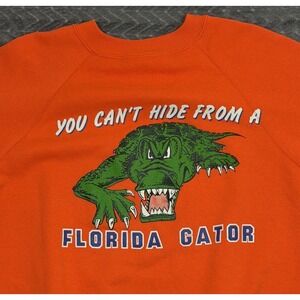 Vtg Florida Gators Sweatshirt Men Large Made In USA Soffe Fleece Crewneck 90s